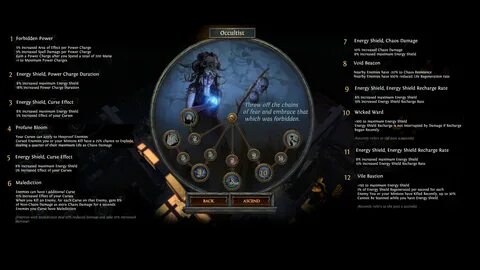 Witch - 3.2 THEORY CRAFT Tri-Curse Occultist LL RF/Scorching Ray ENDGAME Build -