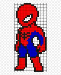 Download Spiderman Perler Bead Pattern / Bead Sprite - Pixel