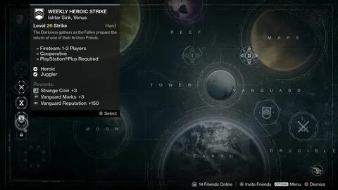 Destiny weekly reset for May 19: Heroic and Nightfall strike