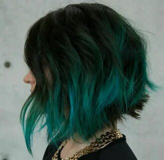 Pin by Erin Meeks on Hair Hair dye tips, Turquoise hair, Sho