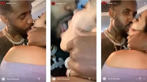 Safaree and Erica Mena EPIC SLOB DOWN for their exes and hat