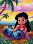 5D Diamond Painting Lilo And Stitch 100% Full Etsy