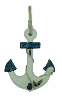 Wooden Nautical Anchor Hanging Hook Wall Decor Products Naut