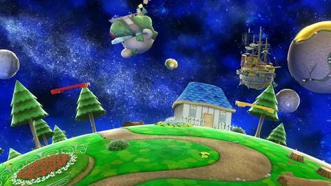 Super mario galaxy background - SF Wallpaper