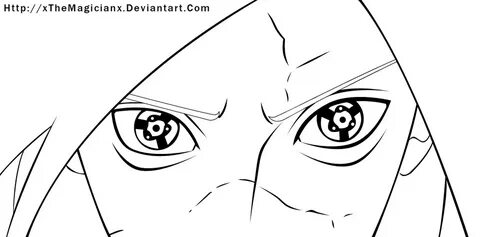 Sasuke Mangekyou Sharingan Coloring Pages Sketch Coloring Pa