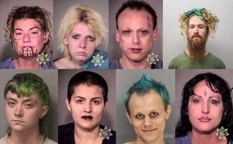 Antifa mugshots