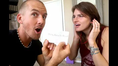 WHISPER CHALLENGE SO MUCH FUN Jake & Nicole - YouTube