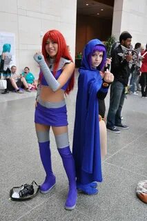 Starfire and Raven by GV-C on deviantART Pair halloween cost