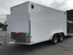 Enclosed Cargo Trailer 7.5’x14' WHITE RAMP High Country Alum