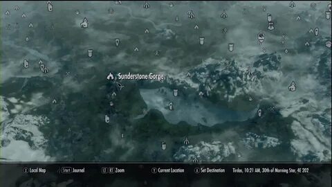 Skyrim Words Of Power Locations Map posted by Zoey Cunningha