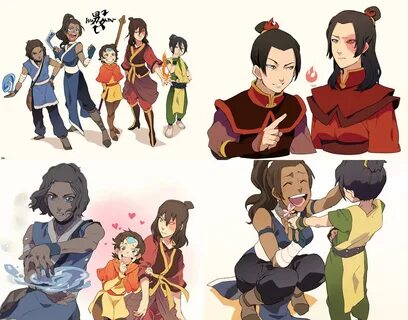 Team Avatar Rule 63 Avatar: The Last Airbender / The Legend 