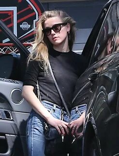 Amber Heard in Jeans Heads to church -24 GotCeleb