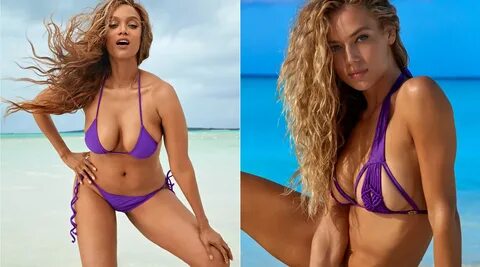 SI Swimsuit Models Are Perfection in Purple - Swimsuit SI.co