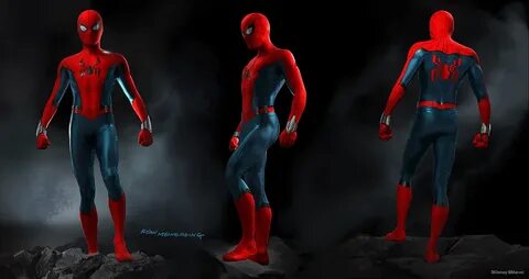 Spider-Man’s new suit for the Disney Parks designed by Marve