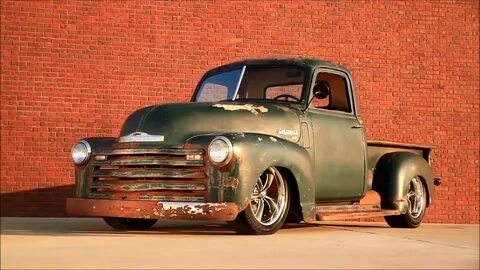 Slammed 1953 Chevy Truck - YouTube