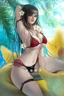 Rain WZQ - Tifa Lockheart Bikini