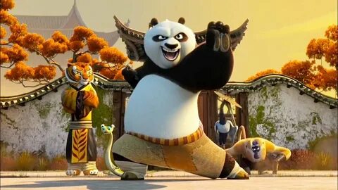 Kung Fu Panda 3 - Panda Take Training His Friends Scene in H