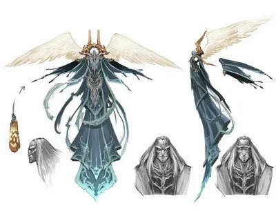 Concept art, Angel warrior, Angel