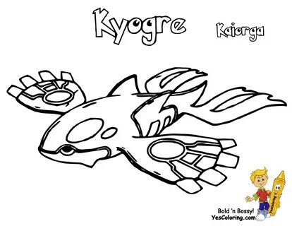 pokemon coloring pages kyogre - Clip Art Library