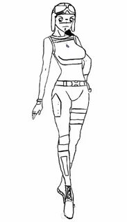 Fortnite Coloring Pages Renegade Raider - Renegade Raider Fo