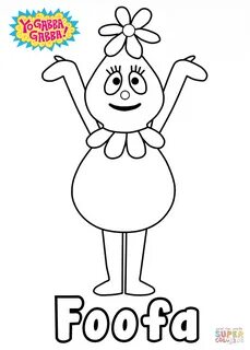 yo gabba gabba live coloring pages - Clip Art Library