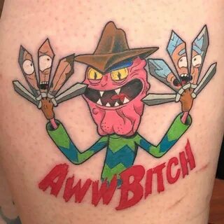 Tatuaje Rick And Morty - SkillOfKing.Com