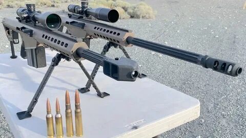 50bmg vs 416 Barrett - YouTube