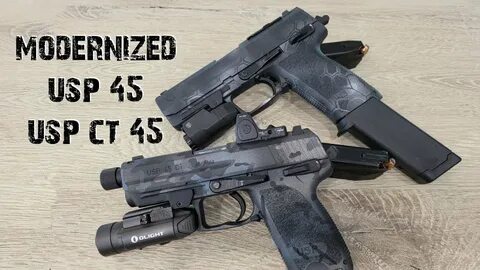 Modernized HK USP Sport and USP CT 45acp for Carry! Review a