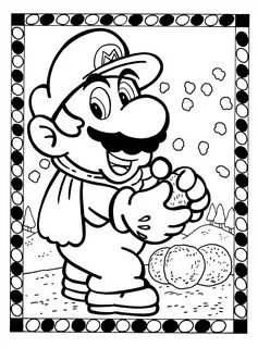 Mario Coloring Pages 100 Best Pictures Free Printable