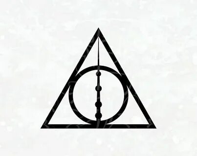 Magic Wand Harry Potter SVG - Harry Potter SVG - Deathly Hal