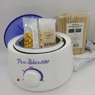 Набор Воскоплав баночный pro-wax 100 Шпатели стандартные Вос