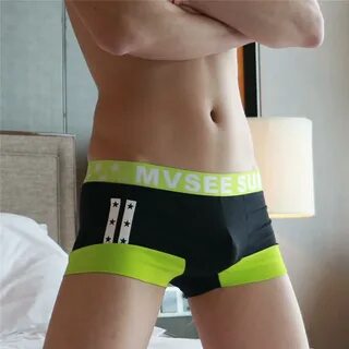 Men Underwear Boxers High Elasticity Cartoon Breathable Boys