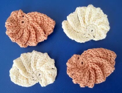 35 Amazing Crochet Seashell Applique Pattern Free - crochetb