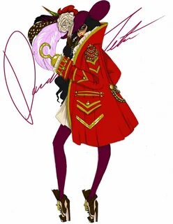 Disney villains, Captain Hook by Daren J Disney villains, Al