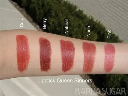 Lipstick Queen swatches Specktra: The online community for b
