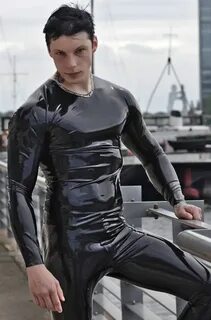 Latex suits for men