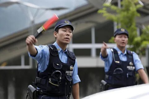 Picture of japanese police