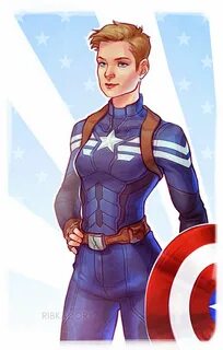 Images Of Female Captain America Cartoon Drawing