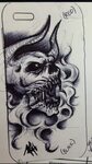 Pin by Kitkat Fowler on Reaper tattoo Evil tattoos, Tribal d