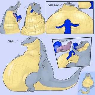 Bog the Fat Crocodile by Da BlueGuy -- Fur Affinity dot net