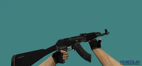 Скачать Модель автомата AK-47 (Elite Build) для CS 1.6
