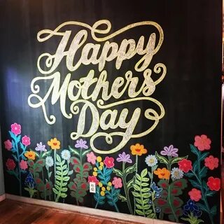 Mother’s Day Chalkwall# chalkwall #day #mothers Fun chalk ar