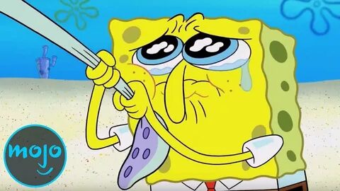 Top 10 Saddest SpongeBob Moments - YouTube