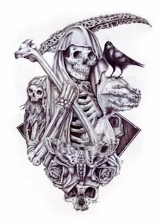 Evil Reaper Tattoos - Фото база