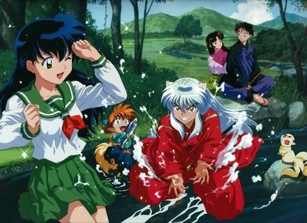 Inuyasha, kagome, sango, miroku, shippo, and kirara ιηυуαѕнα