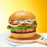 BURGER OF THE MONTH: Scallion Turkey Burgers with Boursin Ra