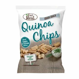 Eat Real Quinoa Chips with Sour Cream & Chives Flavour 30 g