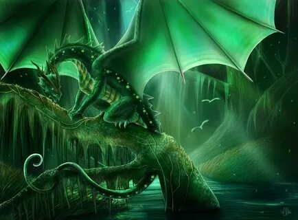 The Forest Dragon by CLB-Raveneye on deviantART Dragon pictu