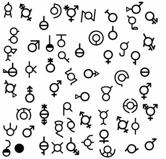 Removed the eyes from the Unown Pokemon, and they look like 