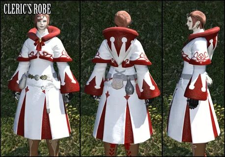 Robes Ff14 10 Images - Eorzea Database Cleric S Robe Final F